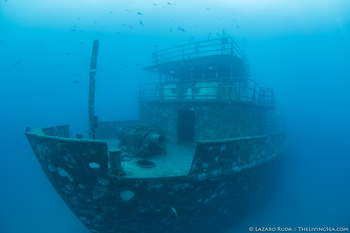 The Anna Cecilia ship wreck in West Palm Beach 